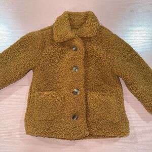 NWOTs Old Navy 6-12M Brown Sherpa Jacket